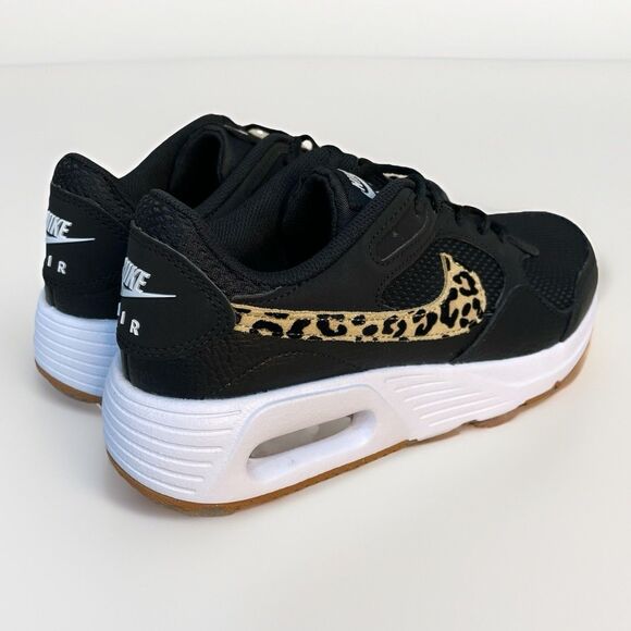 Nike Air Max SC Leopard Swoosh Women's 6 Black Animal Print Sneakers FZ2649-001 - Picture 2 of 9